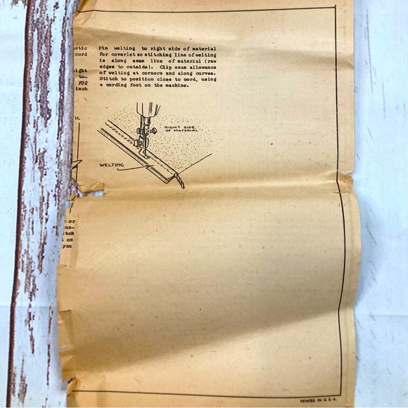 McCall’s #1629 Bed Covering Set Printed Patterns Vintage 1951 - Picture 8 of 16